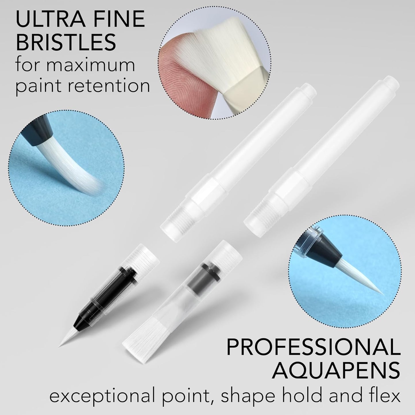 108 WATERCOLOR REAL BRUSH PEN SET + TUTORIAL PAD