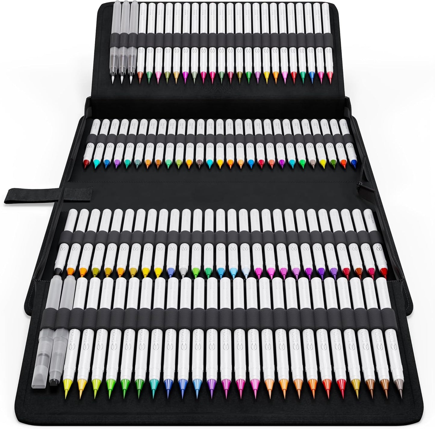 108 WATERCOLOR REAL BRUSH PEN SET + TUTORIAL PAD
