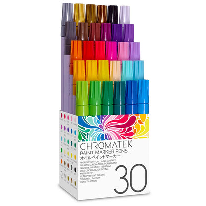 PAINT MARKER PENS 30 PAINT PEN SET